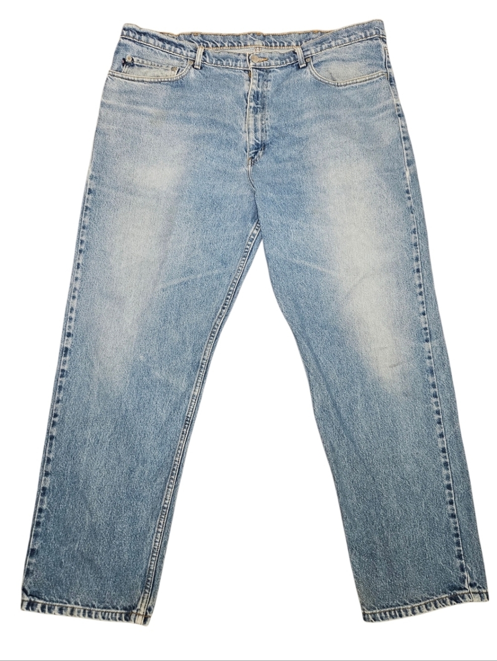 Vintage Ralph Lauren RL‎ Relaxed Fit Jeans Mens 42x31 Light Blue